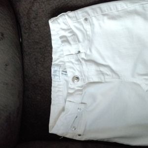 Celebrity Pink White Skinny Jeans, 25x28